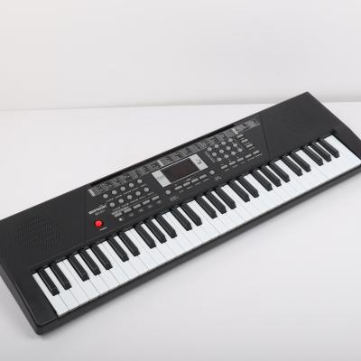 China ABS Plastic 61 Keys With Microphone LED Display Keyboard Electronic Piano Learning Function Electronic Organ for sale