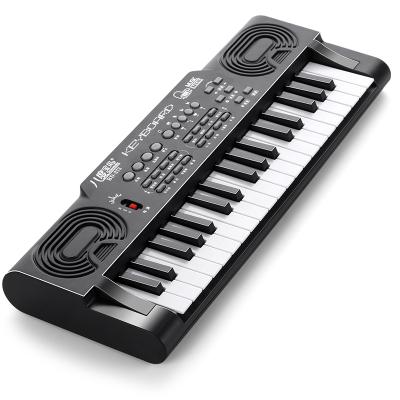 China ABS Plastic High Grade Colorful Music Toy 37 Keys Digital Piano With Microphone Keyboard Electric Instrument for sale