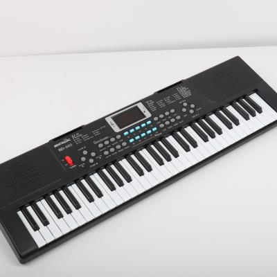 China ABS plastic digital electric piano electronic organ 61key digital piano, keyboard music for sale