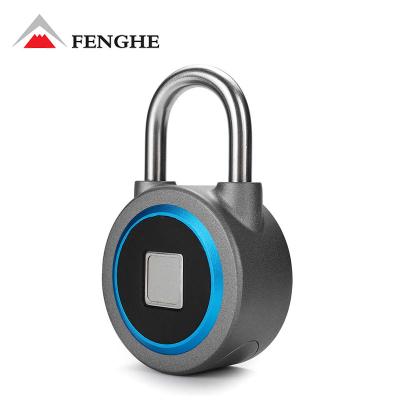 China FENGHE Bags Factory Smart Wireless Fingerprint Padlock for sale