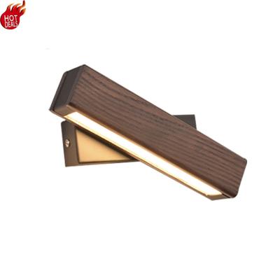 China Modern Fast Delivery Solid Wood Wall Lamp Material Aluminum Material Outside China Wall Lamp Supplier for sale