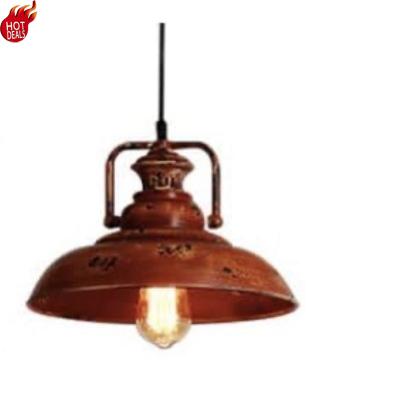 China Modern Industrial Style Retro Iron Chandelier Village Single Head Restaurant Bar BAR Chandelier for sale