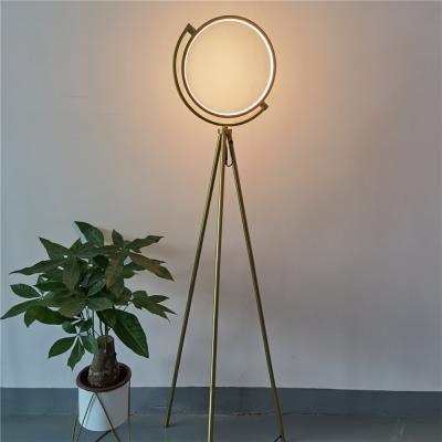 China Home High Quality Full Body Gold Arc Aluminum Standing Floor Lamp With Table Floor Lamp From China Manufacturer for sale