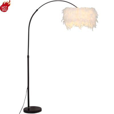 China Modern Free Led Creative Led Indoor Room Floor Lamp Bedroom Wall Corner Floor Lamp Home Interior Decoration Atmosphere Fabric Light for sale