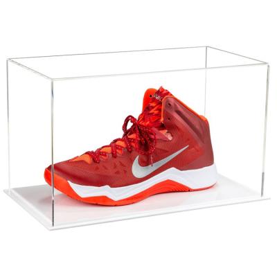 China Luxury Clear Acrylic Shoe Box Sneaker Box Trorage Sneaker For Mens Jordan Shoe Box for sale