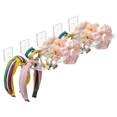 China Luxury Acrylic Bow Headband and Holder for Girls Hair Bow Scrunchie Holder Hair Bands for sale