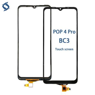 China mobile phone touch screen for tecno POP4 pro glass BC3 for POP 4 pro touch BC3 for sale