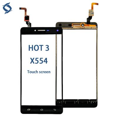 China Mobile Phone Touch Screen For INFINIX 3 HOT Glass HOT Touch X554 3 X554 for sale