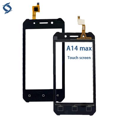 China mobile phone touch screen for itel A14 max glass touch A14 max for sale