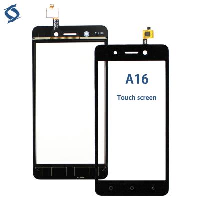 China mobile phone touch screen for itel A16 glass touch A16 for sale