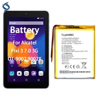 China Original TLP028BC OT-9002 9002X Mobile Phone Cell Phone Battery For Alcatel Pixi 3 7.0 3G for sale