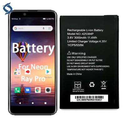 China Original Cellphone 425384P Mobile Phone Battery For Neon Ray Pro for sale