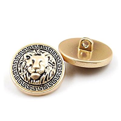 China Anti-Brass Bulk Jacket Coat Design Metal Washable Zinc Alloy Buttons for sale