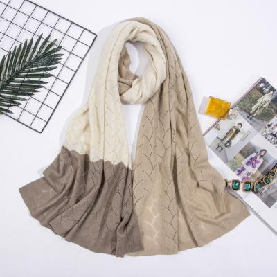 China New Design Cashmere Soft Touch Women Winter Cashmere Shawls Warm Knitting Scarf for sale