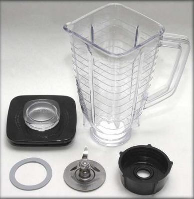 China Household Replacement For Oster Square Pot 1.25L Blender Parts for sale