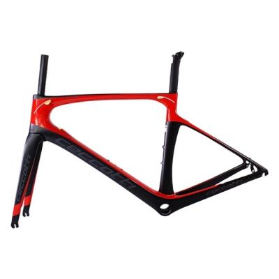 China Road Bikes Super Lightweight BB BPF30 BB30 Carbon Road Bike Frame T1000 Carbon Fiber Bicycle Frame for sale