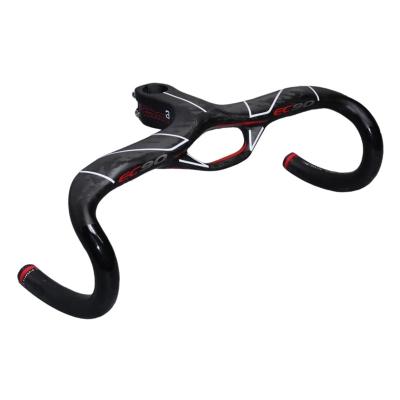 China Road Bikes Full Bend Carbon Fiber Road Bike Handlebar Bicycle Handlebars Car + Road Bike Dots Are Matt Backed for sale