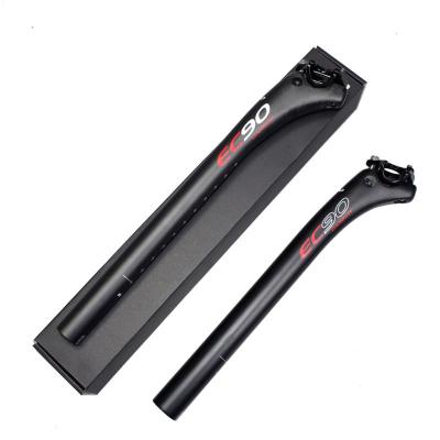 China 27.2 30.8 31.6mm Carbon Road Bicycle Seat Suiper Post 3K/UD Light T800 25.4 for sale