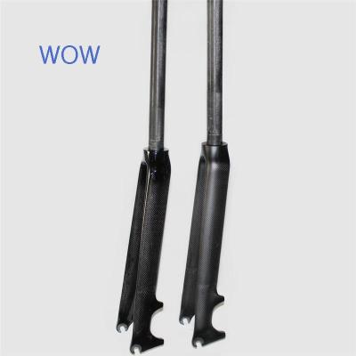 China Road Bikes Full Carbon Fiber Road Bicycle Front Fork Carbon Fiber Bike Fork for sale