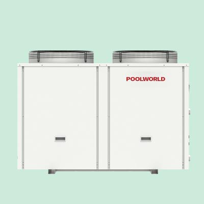 China POOL OUTDOOR WORLD commercial air source high temperature heat pump air to water heat pump for sale