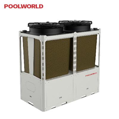 China Easy Install Commercial EVI Inverter Type Bomba De Calor Caliente Para d'Agua Hot Tub from POOL WORLD for sale