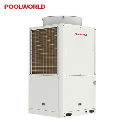 China Easy Install POOL WORLD r410a Air To Water Cold Mains Evi Dc Inverter Heat Pump Air To Water for sale