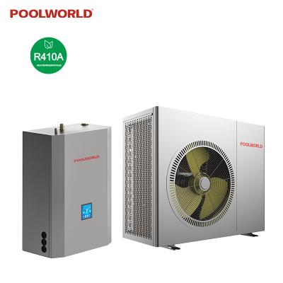 China Easy Install Factory Air Water Heating Cooling Supply R410A EVI Heat Pump Te koop