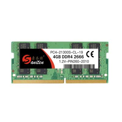 China High Performance Competitive Price OED ODM RAM Memory Laptop DDR4 2666MHz 4gb With High Quality for sale