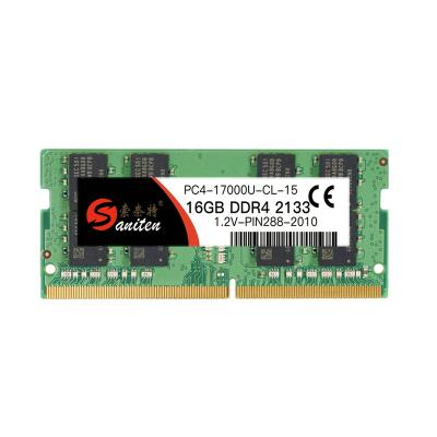 China High Performance Saniter Factory Wholesale DDR4 16GB 2133MHz Laptop RAM Computer Memory SODIMM for sale