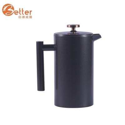 China Mocha Maker Viable Hot Double Wall Pot Percolator Espresso Coffee Grinder Sale Coffee Cup French Press for sale