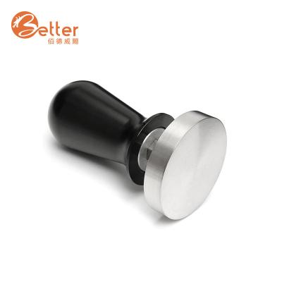 China 'Stainless Steel Coffee Tamper Bartender Sustainable Base Espresso Tamper 58mm Coffee Bean Press for sale