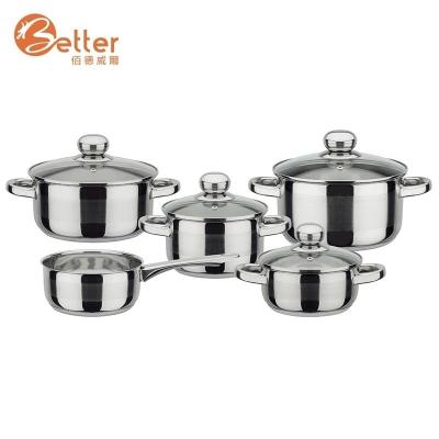 China Sustainable Multifunctional Stylish Pot Cooking Stainless Steel Portable Soup Cooking Pot for sale