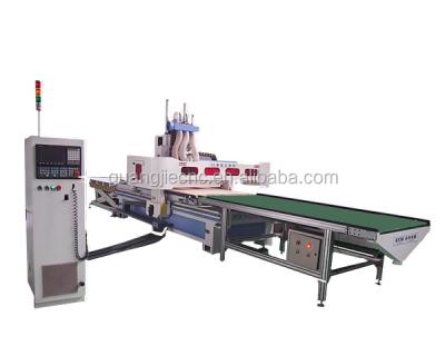 China Hotels Hotels Nesting Solutions 9KW Automatic CNC Panel Furniture ATC MDF CNC Cutting Machine For Wood Furniture Production for sale