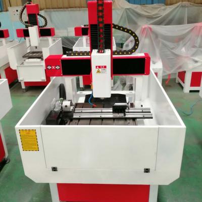 China Hotels 4040 Metal Aluminum Copper Stone PVC Wooden CNC Router for sale