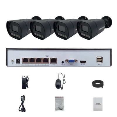 China NIGHT VISION 8 Channel H.265 NVR POE HD 1080P 4MP CCTV IP Camera Kits 8 CH Kits 8 CH Video Surveillance Home System for sale