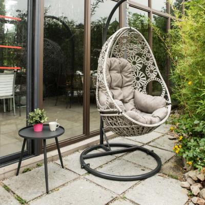 Chine Chaise de balançoire de patio suspendue chaise à œufs pour meubles extérieurs de jardin moderne à vendre