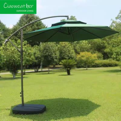 China Uplion Popular Outdoor Parasol Strong Cantilever Sun Garden Umbrella in Customized Color for sale