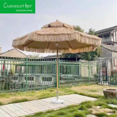 China Modern Design Style Middle Pole Umbrella for Outdoor Garden Patio Hotel for sale