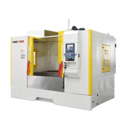 China Garment Shops Factory Price 4 Axis China Manufacture Machine VMC 1265 Vertical CNC Machining Centers for sale