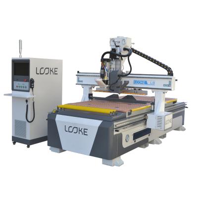 China Hotels L9 Wood CNC Router ATC With Saw Blade And 9kw HQD Spindle for sale