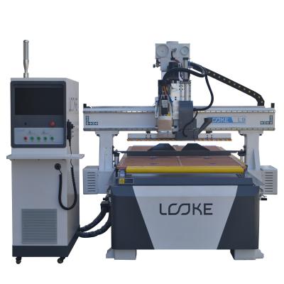 China Hotels New Type 9KW Spindle CNC Wood Cutting Engraving Machine ATC CNC Router 1325 1530 for sale