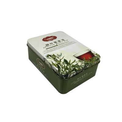 China Slightly Sweet Premium White Tea Recyclable With Organic Chocolate Note Tin Cocoa Pod Cranberry Tea Tin for sale