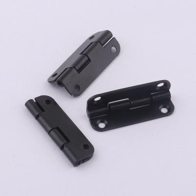 China Traditional Custom Black Color 90 Degree Metal Wood Box End Hinge For Jewelry Box Accessories for sale