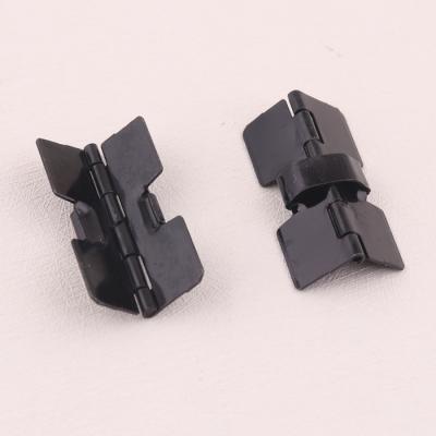 China Factory Wholesale Modern Black Color 29mm Metal Small Box Spring Hinge Wooden Hidden Hinge Jewelry Box Hinge for sale