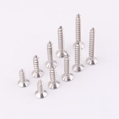 China Factory Wholesale 35mm Flat Stainless Steel Metal Flat Round Cross Tapping Screw For Fasten for sale