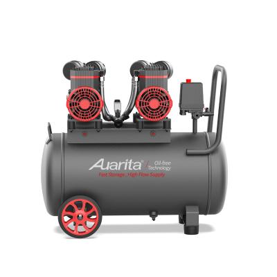 China Wholesale Best Selling Low Noise Air Compressor Oil Free Oil Free Air Compressor With Quick Storage for sale