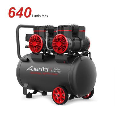 China New custom logo air compressor 110v oil free silent oil free air compressor with wholesale price for sale