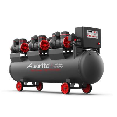 China Large oil-free Multi-motors use air compressor self-lubricating premium quality air compressor build durable for sale