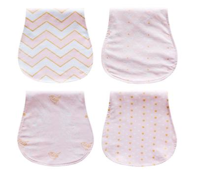 China Baby Set Sustainable Hot Sale Super Soft 100% Cotton Feeding Burp Towel Baby Muslin Bib For Baby Shower Registration for sale