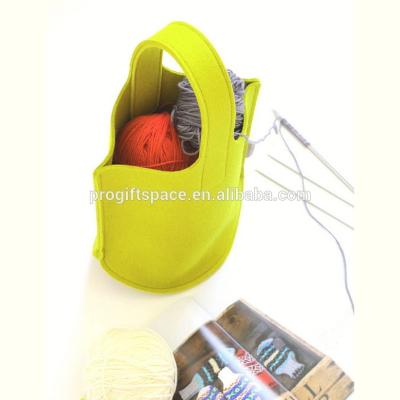 China 2018 hot sale TOTE BAG felt knitting bag/wool felt small bag made in china for sale